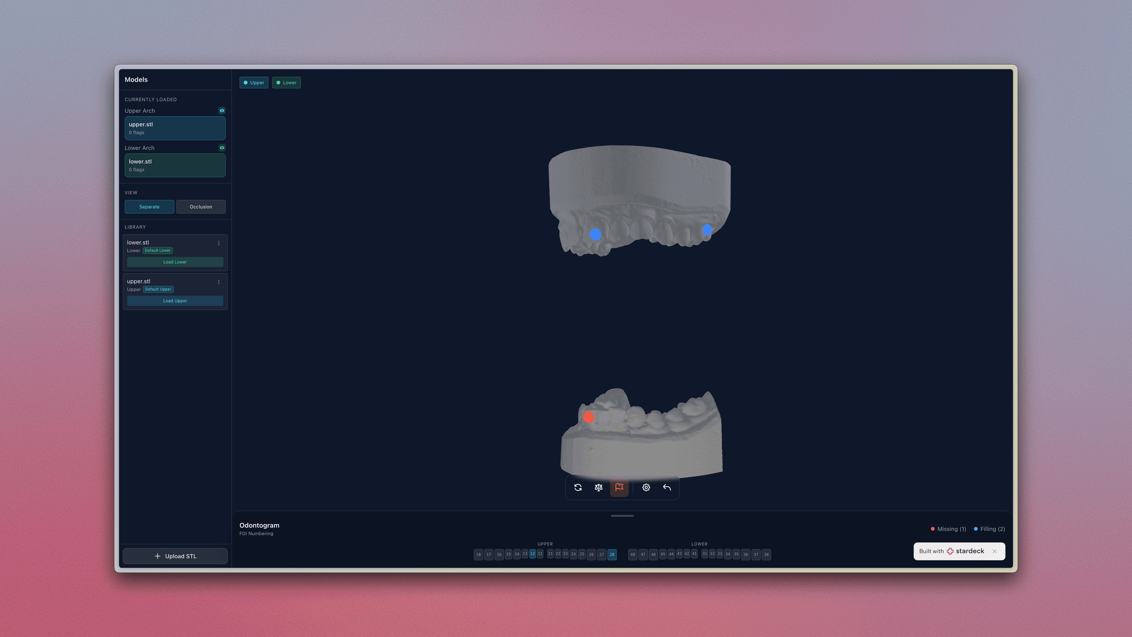 3D Dental Scan Viewer